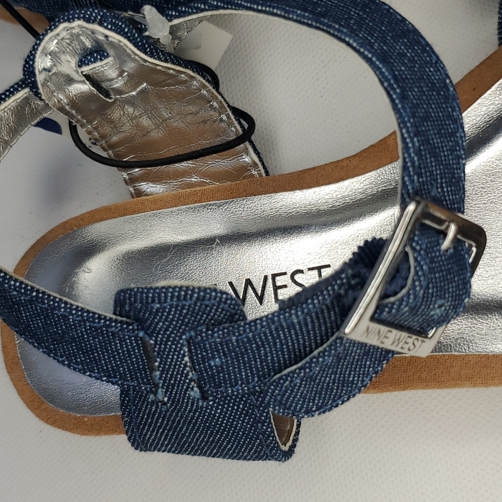 Brand new Nine West Girls Glittery sandals - Picture 8 of 11